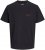 Jack & Jones Retiro Crew Neck T-Shirt Black - T-shirts - T-shirts Homme Grande Taille