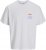 Jack & Jones Compact Crew Neck T-Shirt White - T-shirts - T-shirts Homme Grande Taille