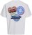 Jack & Jones Compact Crew Neck T-Shirt White - T-shirts - T-shirts Homme Grande Taille