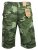 Kam Jeans 330 Cargoshorts Camo - Shorts - Shorts hommes grande taille
