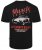 Kam Jeans 5710 Legendary Racing Slub Tee With Back Print Black - T-shirts - T-shirts Homme Grande Taille