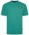 Kam Jeans 5711 Endless Summers Slub Tee With Back Print Emerald - T-shirts - T-shirts Homme Grande Taille