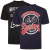 Kam Jeans 5712 Twin Pack Motorcycle/Cycle Print Tee Black and Navy - T-shirts - T-shirts Homme Grande Taille