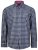 Kam Jeans 6156 Long Sleeve Check Shirt Navy - Chemises - Chemises Grandes Tailles Hommes