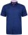 Kam Jeans 6160 Short Sleeve Dobby Print Shirt Twilight Blue - Chemises - Chemises Grandes Tailles Hommes