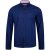 Kam Jeans 6160 Long Sleeve Dobby Print Shirt Twilight Blue - Chemises - Chemises Grandes Tailles Hommes