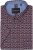Kam Jeans 6326 Mini Floral Print Short Sleeve Shirt Navy - Chemises - Chemises Grandes Tailles Hommes