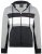 Kam Jeans 701 Cut and Sew Hoodie Grey - Sweatshirts & hoodies - Sweatshirts/Hoodies grande taille homme