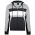 Kam Jeans 701 Cut and Sew Hoodie Grey - Sweatshirts & hoodies - Sweatshirts/Hoodies grande taille homme