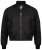 Kam Jeans KV75 Bomber Jacket Black - Vestes - Vestes Homme Grandes Tailles