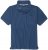 Adamo Klaas Regular fit Polo Shirt with Pocket Denim Blue - Polos - Polos homme grande taille