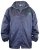 D555 Zac "Packaway" Rain Jacket Navy - Sport & outdoor - Vêtements de sport grande taille 