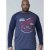 D555 Neill Long Sleeve T-shirt Navy - T-shirts - T-shirts Homme Grande Taille