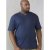 D555 Signature V-neck T-shirt Navy - T-shirts - T-shirts Homme Grande Taille