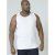 D555 Fabio Tanktop White - T-shirts - T-shirts Homme Grande Taille