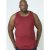 D555 Fabio Tanktop Red - T-shirts - T-shirts Homme Grande Taille