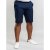 D555 Lopez Stretch Shorts Navy - Shorts - Shorts hommes grande taille