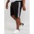 D555 Hayes Sweat-shorts Black - Pantalons/shorts de survêtement - Survêtement/jogging grandes tailles