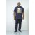 D555 Murray T-shirt Navy - T-shirts - T-shirts Homme Grande Taille