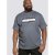 D555 Tempa T-shirt Navy Twist - T-shirts - T-shirts Homme Grande Taille