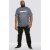 D555 Tempa T-shirt Navy Twist - T-shirts - T-shirts Homme Grande Taille
