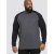D555 Illinois Long Sleeve T-shirt Charcoal - T-shirts - T-shirts Homme Grande Taille