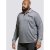 D555 Brockville Long Sleeve Polo Grey - Polos - Polos homme grande taille