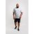 D555 Dario T-shirt Grey - T-shirts - T-shirts Homme Grande Taille