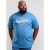 D555 Shelton T-shirt Blue - T-shirts - T-shirts Homme Grande Taille