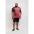 D555 Evans T-shirt Burgundy - T-shirts - T-shirts Homme Grande Taille