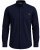 Motley Denim Lisbon Long Sleeve Shirt Navy - Chemises - Chemises Grandes Tailles Hommes