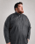 Motley Denim Lisbon Long Sleeve Shirt Charcoal - Chemises - Chemises Grandes Tailles Hommes