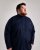 Motley Denim Lisbon Long Sleeve Shirt Navy - Chemises - Chemises Grandes Tailles Hommes