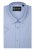 Kam Jeans 6283 Casual SS Herringbone Shirt Blue - Chemises - Chemises Grandes Tailles Hommes