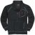 Adamo Manuel Sweatshirt with Zipper Charcoal - Sweatshirts & hoodies - Sweatshirts/Hoodies grande taille homme