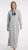 Nora Mikken MARI Maxi Hoodie Dress Grey - Sweatshirts & hoodies - 