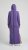 Nora Mikken MARI Maxi Hoodie Dress Purple - Sweatshirts & hoodies - 