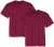 Adamo Marlon Comfort fit 2-pack T-shirt Blackberry - T-shirts - T-shirts Homme Grande Taille