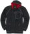Adamo Michael Hoodie with Zipper Charcoal - Sweatshirts & hoodies - Sweatshirts/Hoodies grande taille homme