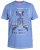 D555 Monty T-shirt Blue - T-shirts - T-shirts Homme Grande Taille