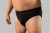 20 Nodi Stretch Cotton Briefs with Embroidered Side Label Black - Sous-vêtements & Bain - Sous-vêtements Grande Taille