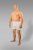 20 Nodi Combed Cotton Jersey Boxer with Front Button Fly White - Sous-vêtements & Bain - Sous-vêtements Grande Taille