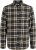Jack & Jones Classic Flannel Long Sleeve Shirt Black - Chemises - Chemises Grandes Tailles Hommes