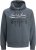 Jack & Jones 2 COL LOGO Hoodie Grey - Sweatshirts & hoodies - Sweatshirts/Hoodies grande taille homme