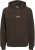 Jack & Jones Soho Hoodie Brown - Sweatshirts & hoodies - Sweatshirts/Hoodies grande taille homme