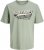 Jack & Jones Logo 2COL T-shirt Iceberg Green - T-shirts - T-shirts Homme Grande Taille