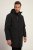 JP1880 Warm Parka with Wind Cuffs Black - Vestes - Vestes Homme Grandes Tailles
