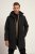 JP1880 Warm Parka with Wind Cuffs Black - Vestes - Vestes Homme Grandes Tailles
