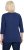 Ulla Popken Decorative Plant 3/4 Sleeve T-Shirt Ink Blue - T-shirts imprimés pour femme - 