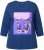 Ulla Popken Fashion Graphic T-Shirt Dark Blue - T-shirts imprimés pour femme - 